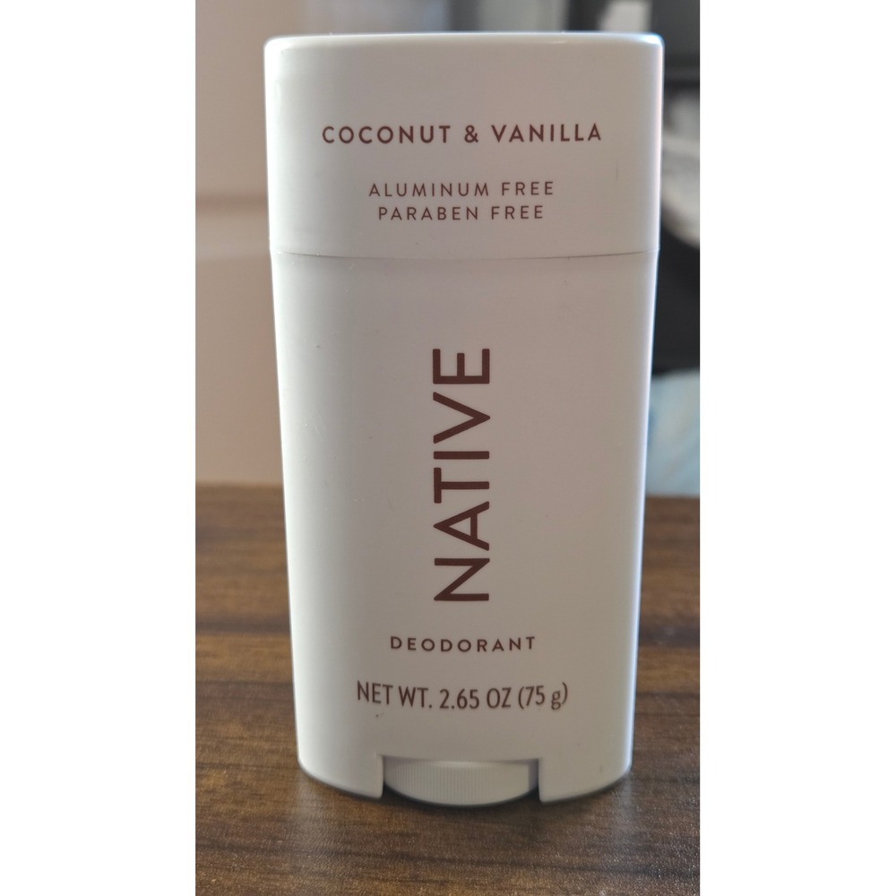 Native Deodorant Coconut & Vanilla Aluminum Free Paraben Free 2.65oz 75g